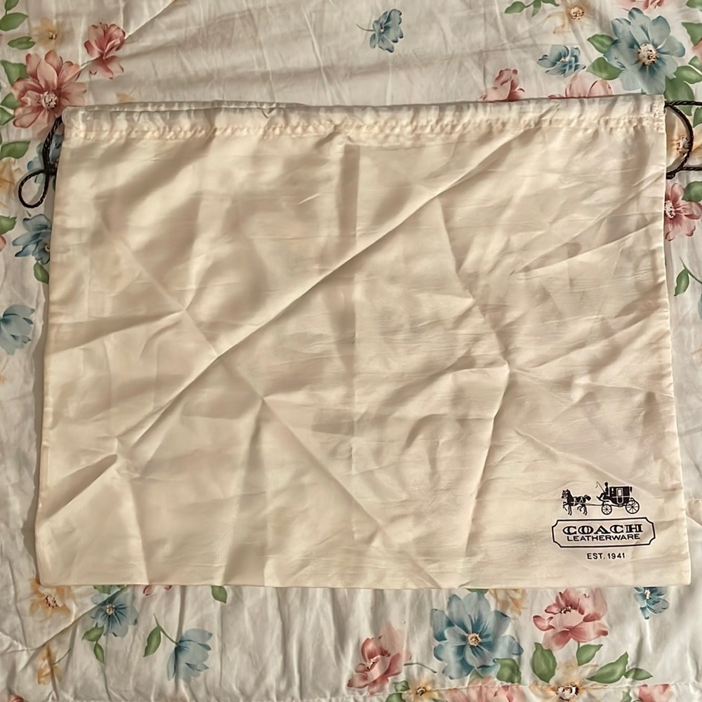 Coach dust bag